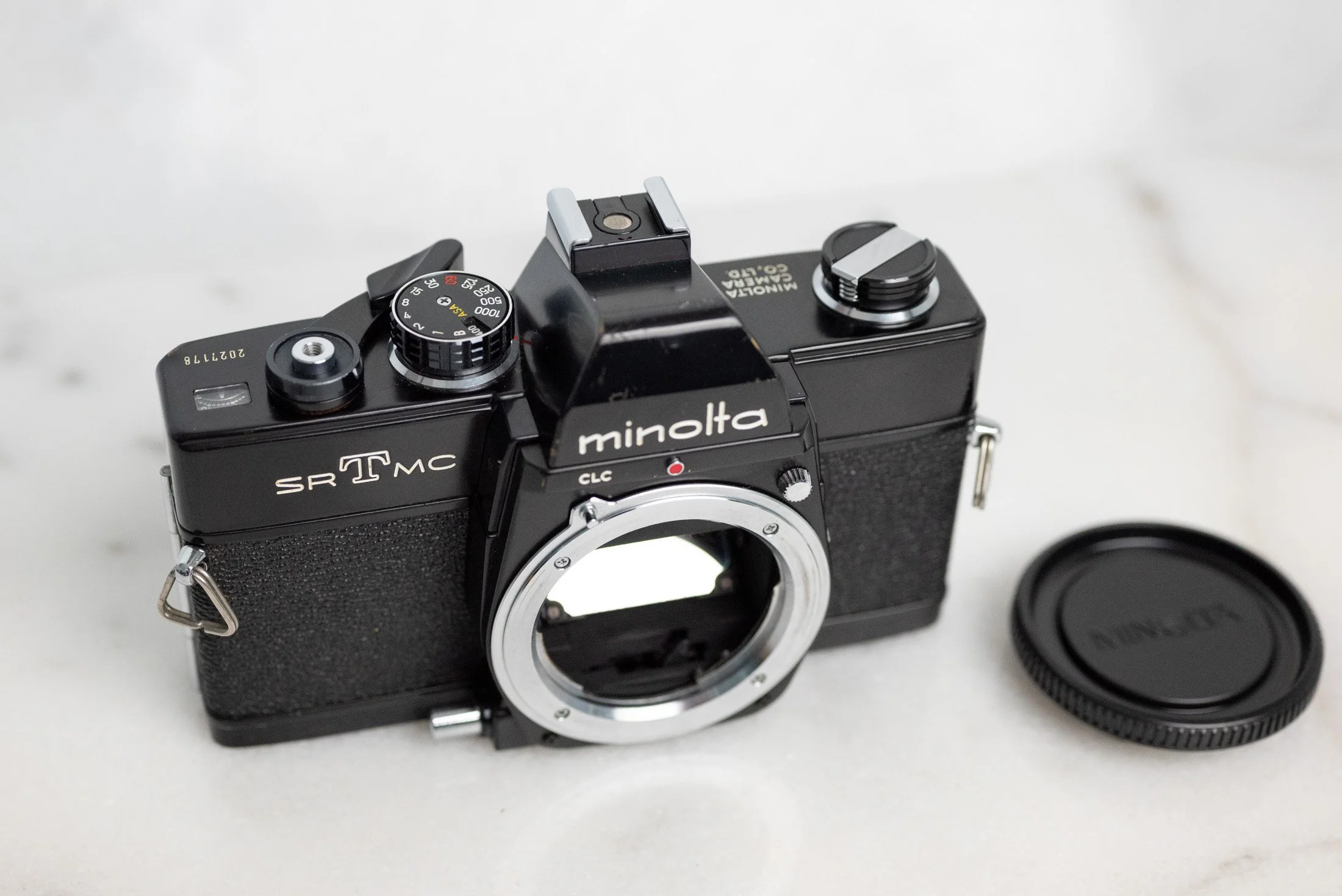 完動品◎ミノルタSRT SUPER ボディ ブラック フィルムカメラ35 MINOLTA SRT SUPER | ヨアケマエカメラ